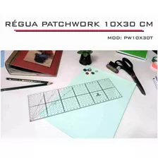 Patchwork Scrapbook Corte Régua Artesanato 10x30 Cm - Fenix