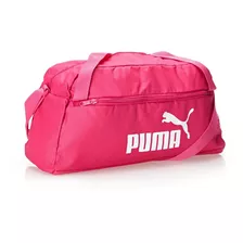 Bolsa Deportiva Puma Phase Para Mujer Y Hombre, Marco De Herrajes, Color Níquel, Correa De Hombro Rosa, Color Rosa Oscuro, Diseño De Tela Suave