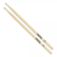 Par De Baquetas 5a Ponta Madeira Hickory N5a Vic Firth 6092 Cor Natural