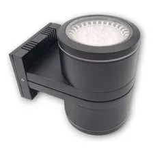 Aplique Exterior Aluminio Bidireccional 220v Ar111 Apto Led