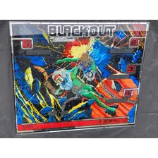 Backglass Pinball Blackout (williams 1980)