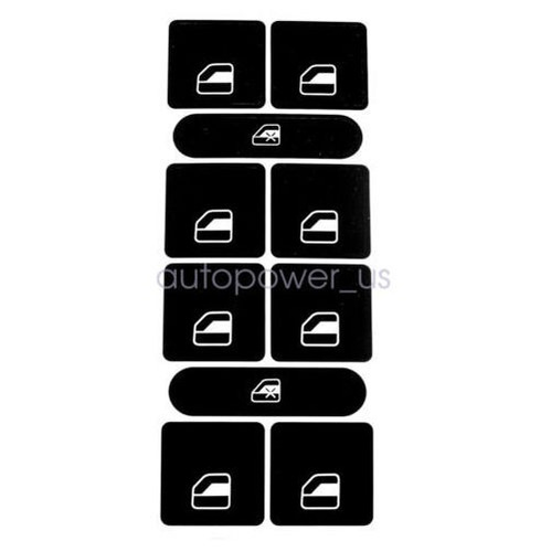 Button Decals Stickers Radio W Navigation Repair Fit Vw  Tta Foto 9