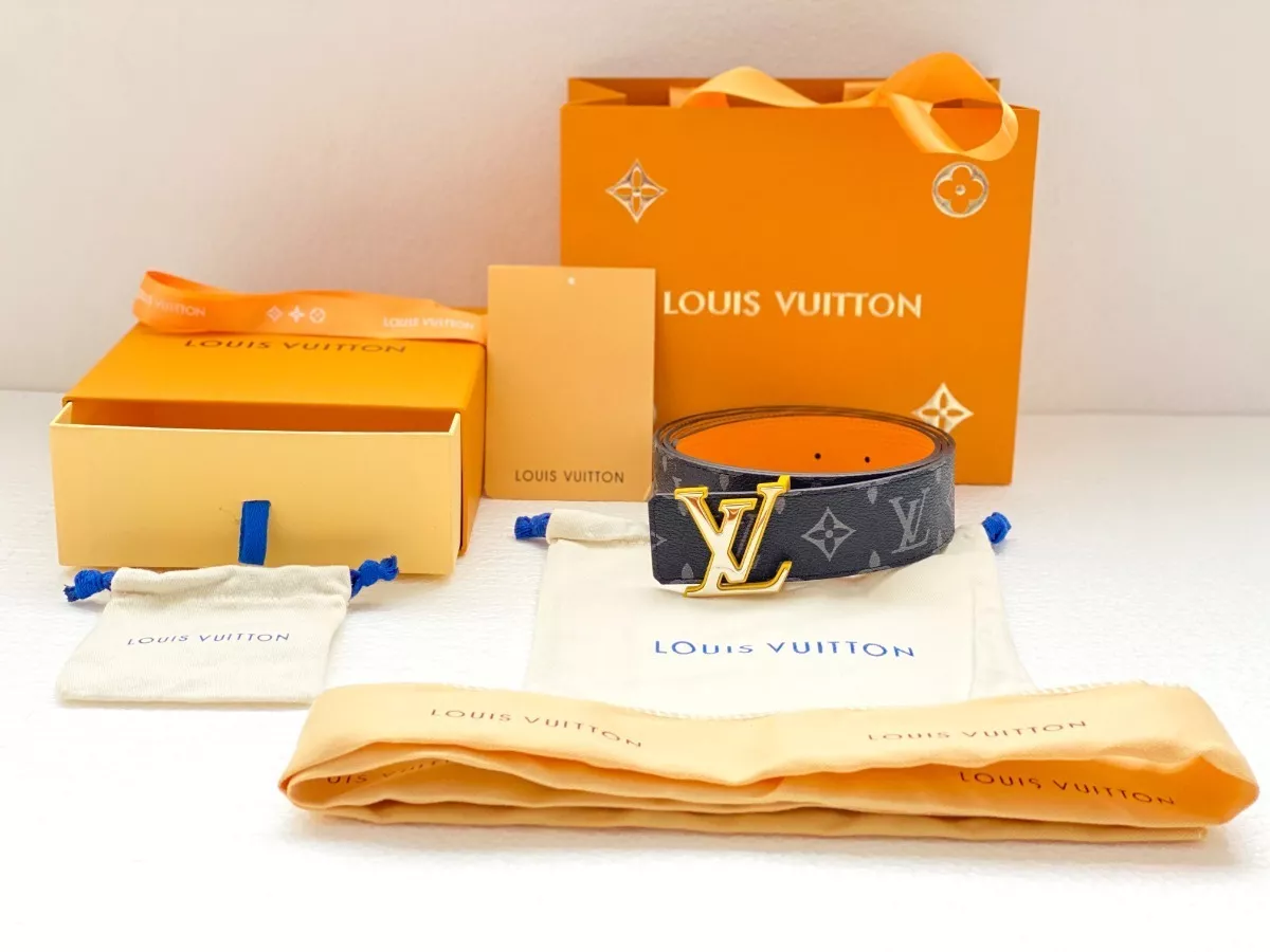 Correa Louis Vuitton Reversible Autentica Con Codigo