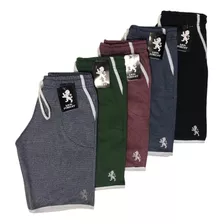 Kit 6 Bermudas De Moletom Masculina Original Lançamento