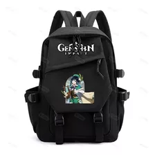 Mochila Game Genshin Impact Monokuma For Mujer [u]