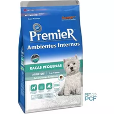 Raçao Ambientes Internos Frango E Salmao 2,5 Kg - Premier