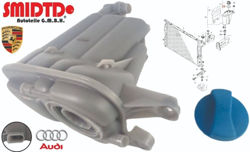 Deposito Anticongelante Con Tapon Y Sensor Audi S4 2005-2015 Foto 3