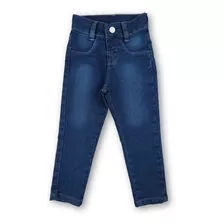 Calça Jeans Infantil Feminina Tradicional - Tamanho 01 Ao 08