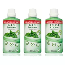 Edulcorante Stevia Natural Liquido Jual 200 Ml X 3 Unidades