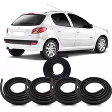 Kit Borrachas 4 Portas E P Malas Peugeot 206 206sw 207 P