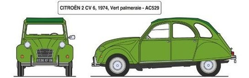 Kit Maqueta Citroen 2 Cv. Foto 5