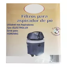 3 Sacos Alc Compatível Aspirador Pó Electrolux Hidrovac