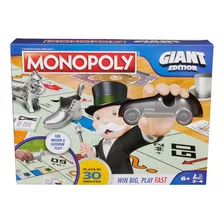 Monopoly Gigante Para Niños Juego Mesa Familiar 6 Años