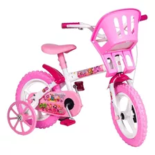 Bicicleta Bike Infantil Aro 12 Princesinhas Freio Tambor