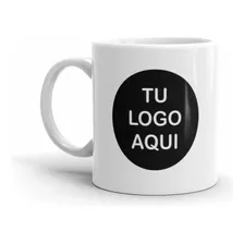 Tasa Sublimada Con Tu Logo Personalizada Por 6 Unid