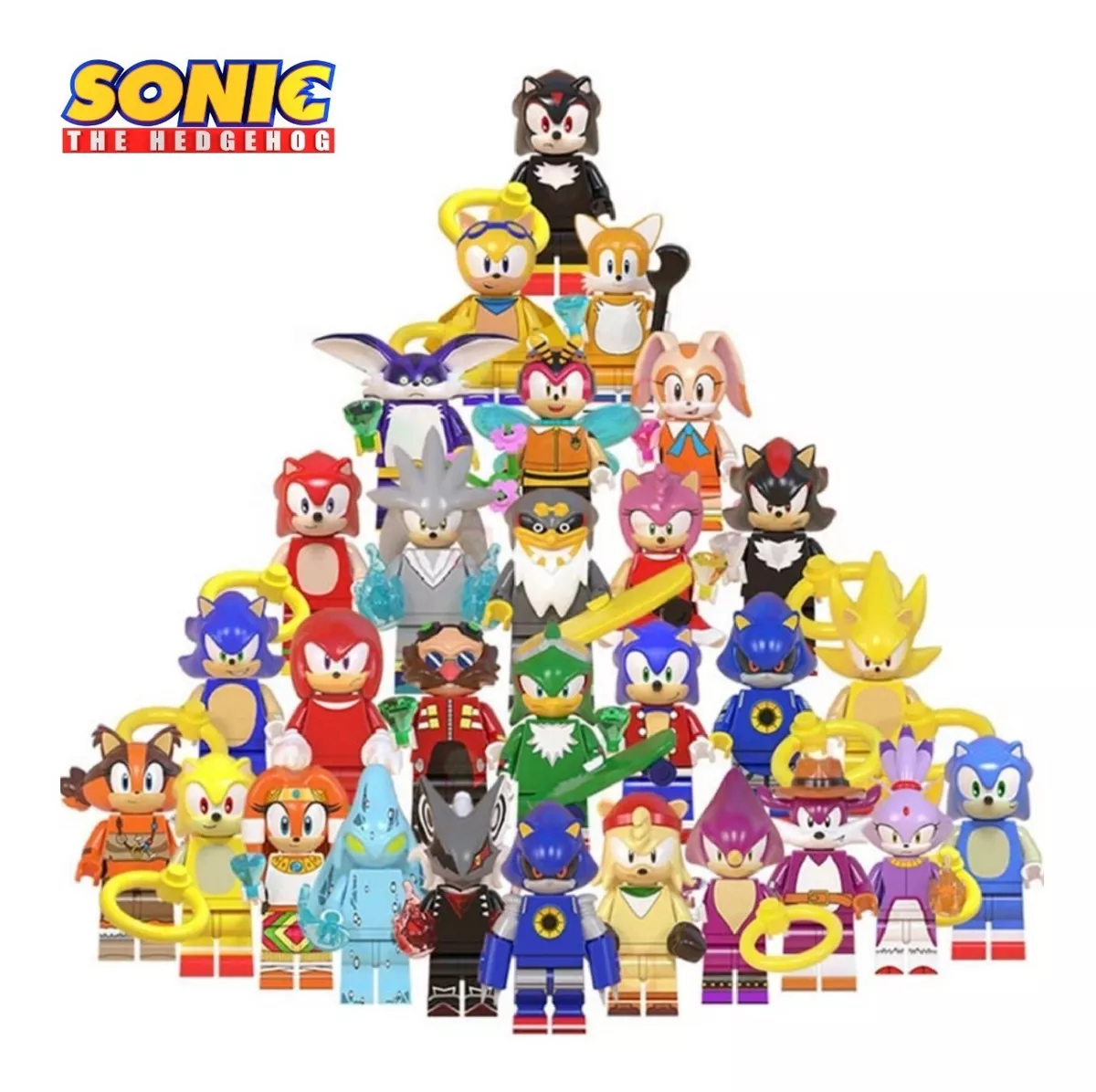 Set Sonic Mania They Hedgehog Compatible Lego Werehog Boom 