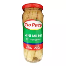 Mini Milho Em Conserva Tio Paco 200g