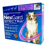 Nexgard Spectra 15 A 30  Paquete De 3 Pastillas