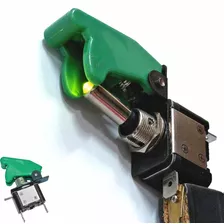 Chave Botão Caça Led Neon Tictac Turbo Tuning Interruptor Up