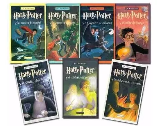 Colección Completa Libros Harry Potter Tapa Dura Nuevo