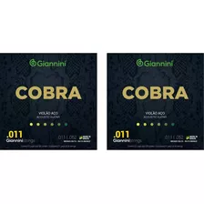 Pack X2 Encordados Giannini Cobra Acustica 011-052 Geeflk