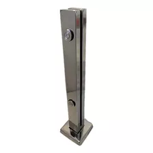 Kit 03 Peças Coluna Torre 40cm Aço Inox 304 Guarda Corpo 