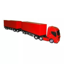 Escala 1/32 Bau 30 Metros Dolinho 9 Eixo Iveco S Way Hi Way