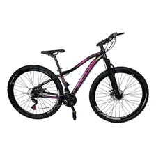 Bicicleta Aro 29 Mtb Safira Feminina 21v Freio Disco Oferta