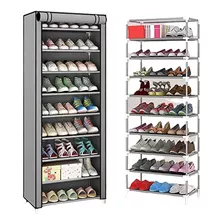 Zapatera Closet Organizador De Zapatos 9 Niveles Marco Metal