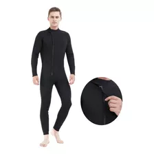 Roupa De Mergulho De Neoprene De 3mm Inteiriça E Térmica