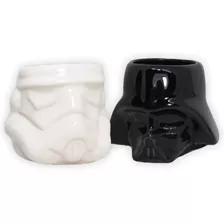 Combo Materas En Cerámica Hornea Darth Vader + Stormtrooper