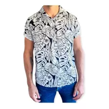 Camisa Hawaiana Estampada Hombre Del 1 Al 6 Super Cancheras