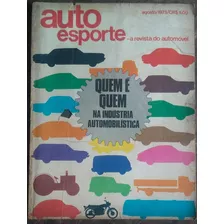 Revista Auto Esporte - Agosto 1973 - Leia A Descrição!