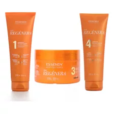 Kit Regénera Essendy 1 Shampoo 250ml + Máscara + Leave-in