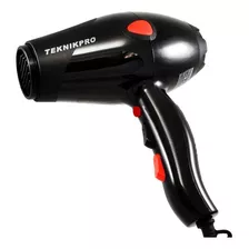 Secador De Pelo Teknikpro Super Compact Ionic 3900 Negro 220v