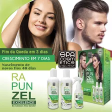 Kit Rapunzel Spa Cosmetics (shampoo, Condicinador, Tonico)