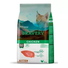 Bravery Chicken Kitten (gatito Pollo) 2 Kg