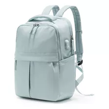  Mochila Clásica Ligera Para Mujeres Mochila Para Portátil Mochila Casual Para Viaje, Trabajo