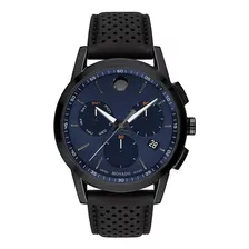 Museum Sport, Gunmetal Pvd Case, Esfera Azul, Correa De...