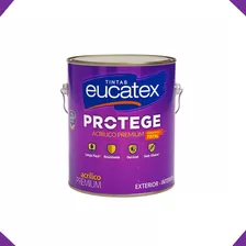 Tinta Acrílica Eucatex Protege Premium Fosco 3,6lt Cor Algodão Egípcio