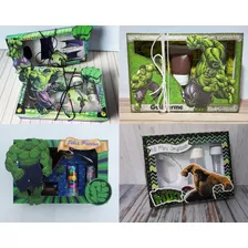 Arquivo Corte Pascoa 4 Caixas Mini Confeiteiro Hulk