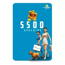 Cartão Presente Gift Card Avakin Life - 5500 Avacoins