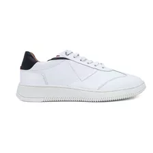 Tênis Masculino Couro Original Stret Conforto Detroid Branco