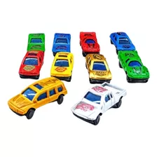 Mini Carrinhos Carro Roda Livre Miniatura Conjunto 10 Peça