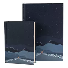 Cuaderno Journal Almandina Noche Andina Libreta Anotador