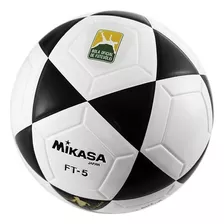 Bola Oficial Mikasa Ft-5 Branco Preto Futevôlei Altinha Futmesa