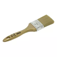 Pincel De Cerda Sintética Gold 6,35 Cm