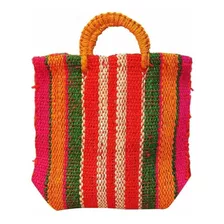 Bolsa Ixtle Hecho A Mano Artesanal Mediana 30 X 35 Cm 3 Pack