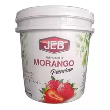 Polpa De Morango Preparado 4,1 Kg Jeb P/ Bolo E Drinks