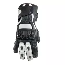 Guante Térmico De Cuero Para Moto. Estilo Racing. Hipora